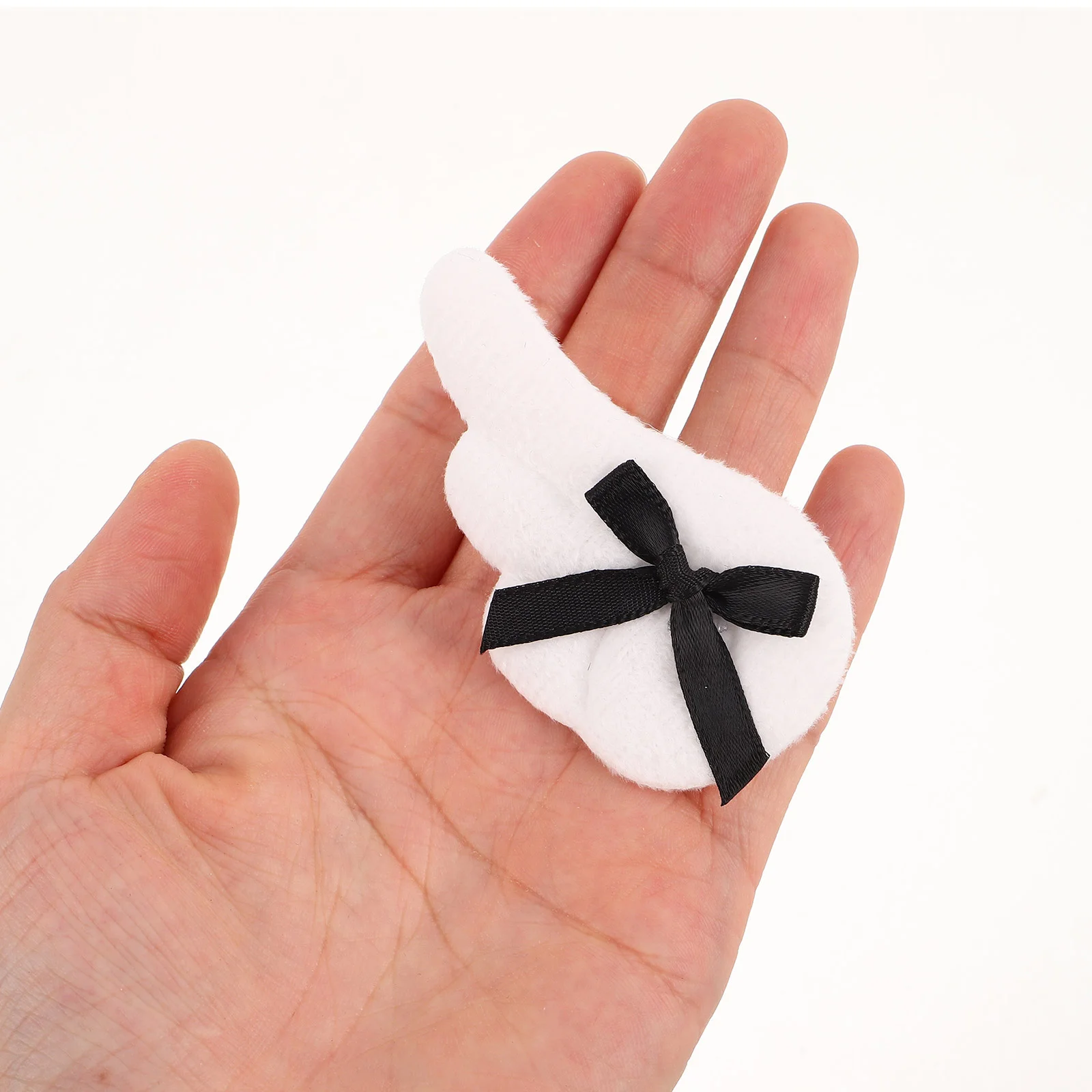 

10Pcs Angel Wing Hair Clips Bowknot Style Lightweight Double Clip Cute Hair Barrettes for Daily Party Use Bow Hairpin