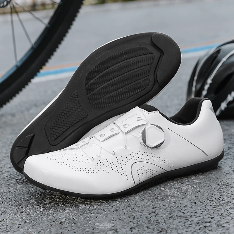 New unisex  leisure road mountain bike riding shoes four season  anti slip comfortable outdoor hard soled off-road riding shoes