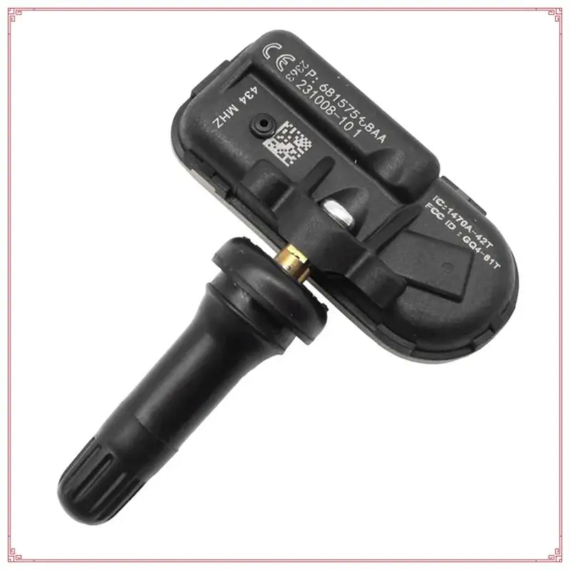 68249197 Sensor de pressão dos pneus do carro aa fordodge ram 1500 2500 3500 4500 5500 14-18 jeep cherokee kl 14-19 sensor de pressão dos pneus