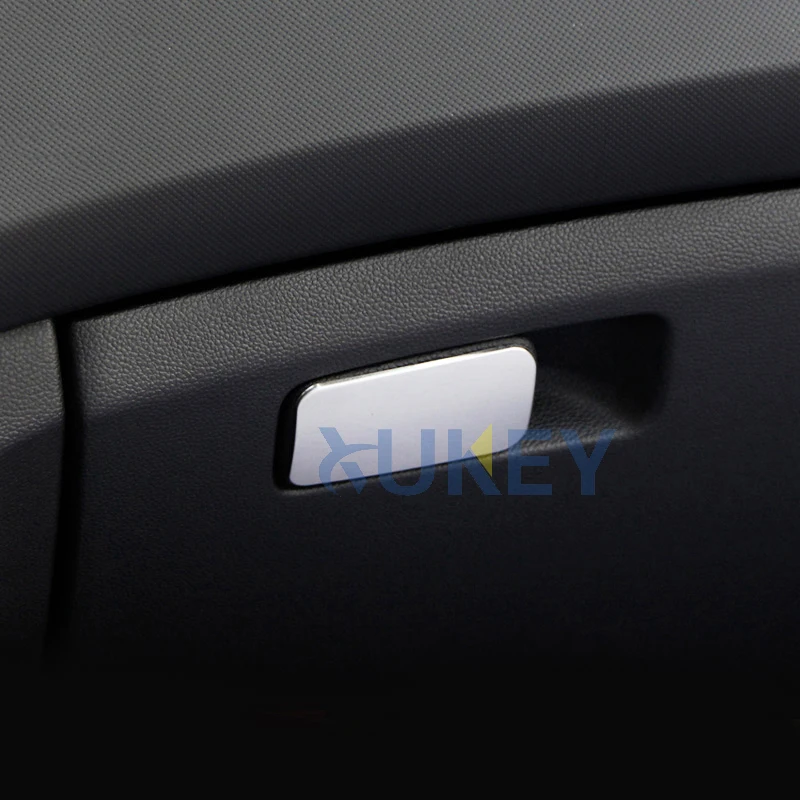 For Hyundai Creta 2015 2016-2019 Chrome Glove Box Cover Sticker Interior Styling Glove Storage Box Decoration Molding