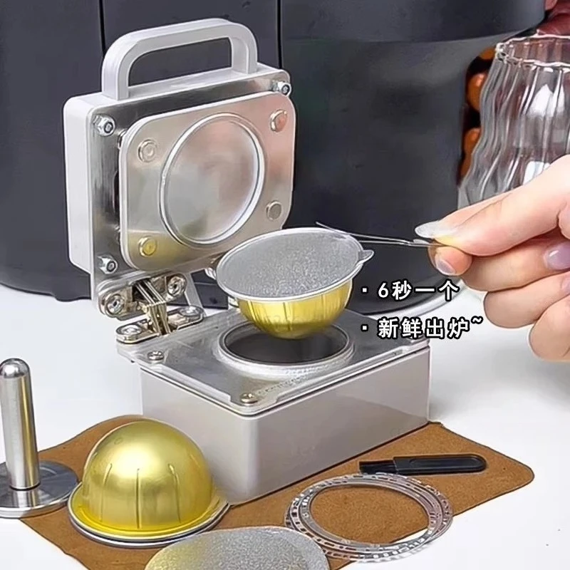 Capsule Shell COFFEE Machine Film  Capsule Sealing Machine Disposable Sealing Film Special Aluminum Foil Heat Sealing