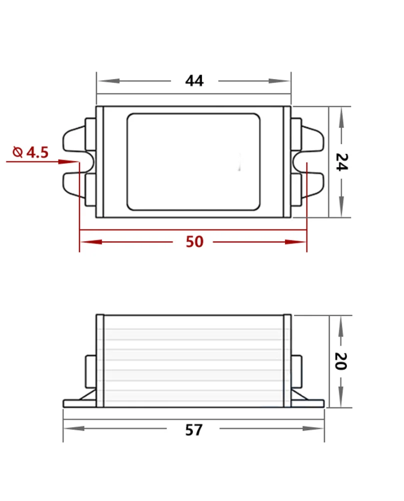 Sochi Beverer Tech-Convertisseur Buck DC 24V à 12V, alimentation électrique, étanche, pipeline 24W