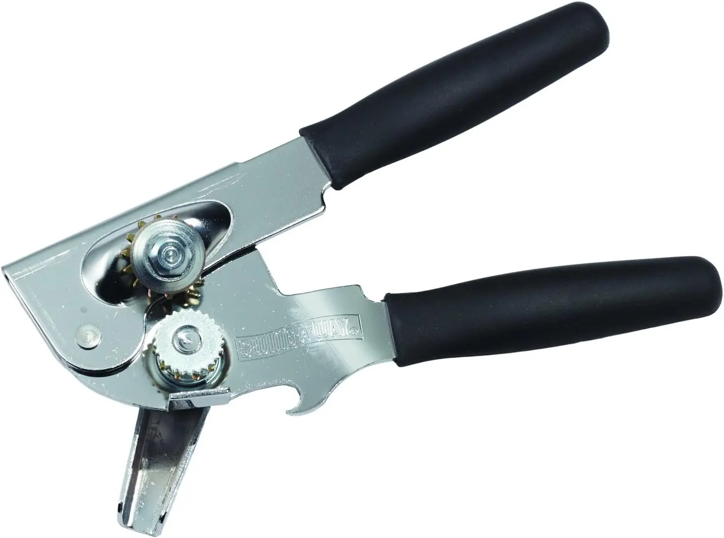 

Heavy-Duty Can Opener, 18 cm (7") - Black, Smooth Edge, Easy to Use