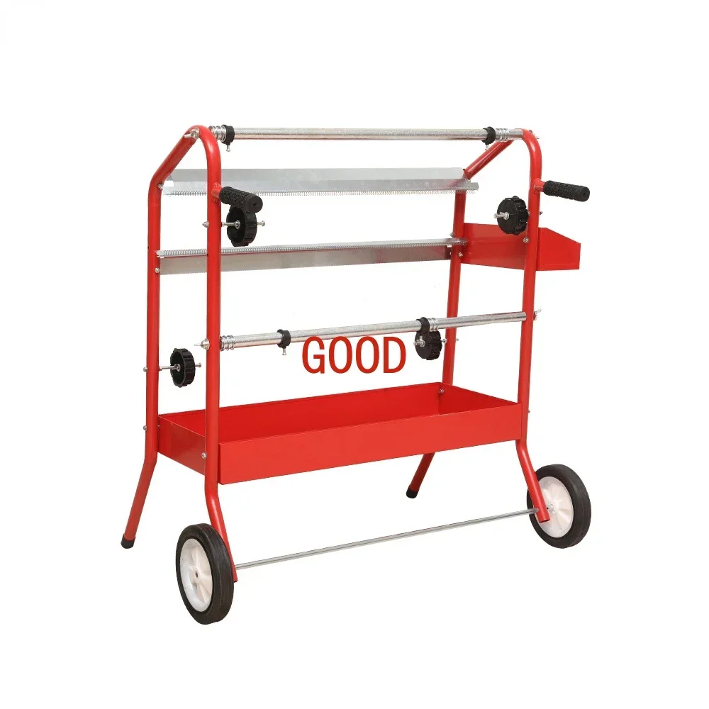 Movable Masking Paper Film Dispenser Masking Paper Trolley Automotive Masking