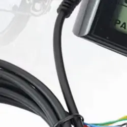 SW900 LCD Control Panel for E-Bike and Electric Scooter with UART Interface for Real Time Data Display and 180cm Connection