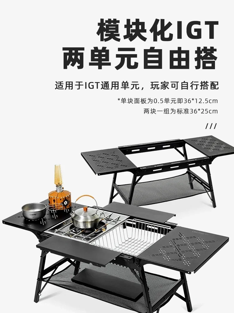 Single person small table outdoor camping table portable mini folding