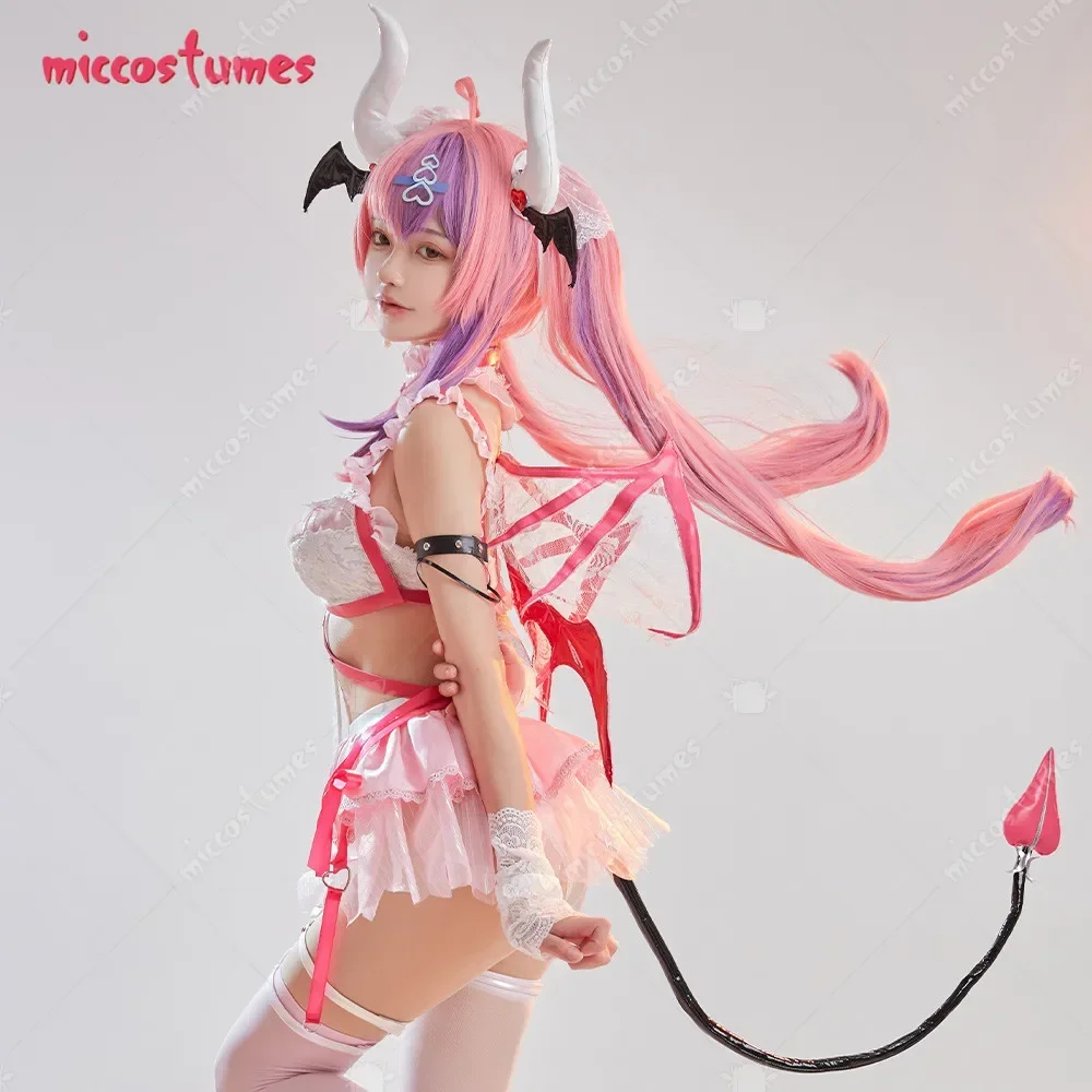 Miccostumes Women's Ironmouse Cosplay Costume Lingerie Set for Women Cosplay Costume