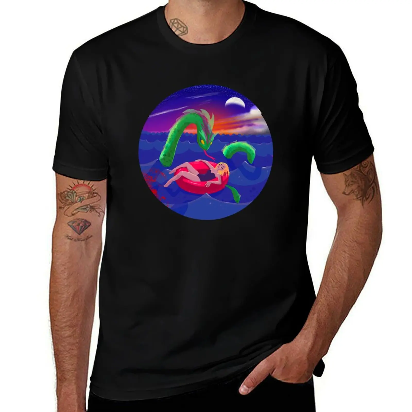 Soy un snack camiseta hombre camisetas de alta calidad marca de lujo hombre camiseta diseñador camiseta