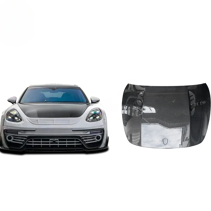 

Car Body Accessories Carbon Fiber Car Front Engine Hood Bonnet Cover For Porsche Panamera 971 Msy Stylecustom