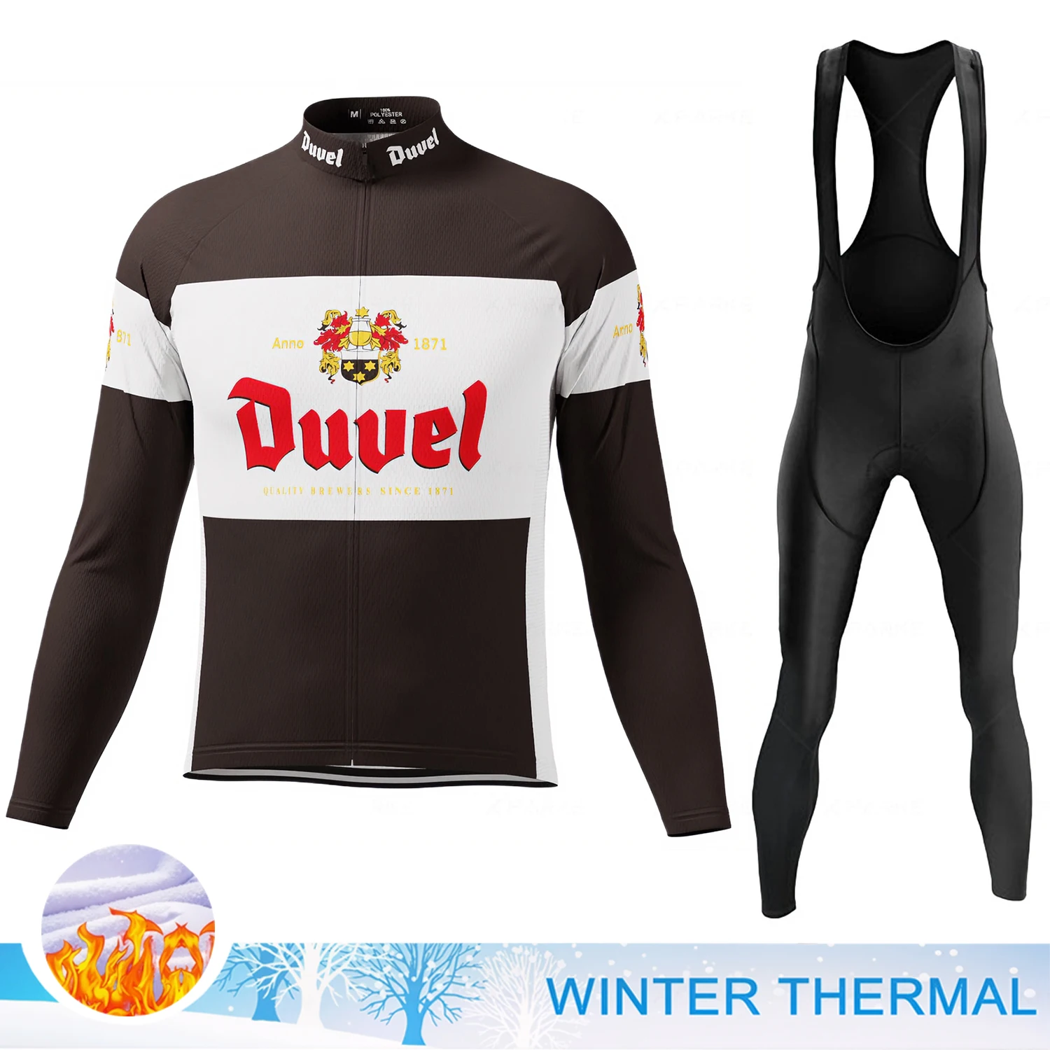 

Bike Clothes Man Cycling Clothing Mens Sets Winter Cycling Set Man Mtb Thermal Underwear Men Cycle Jersey Long Sleeves Bycicle