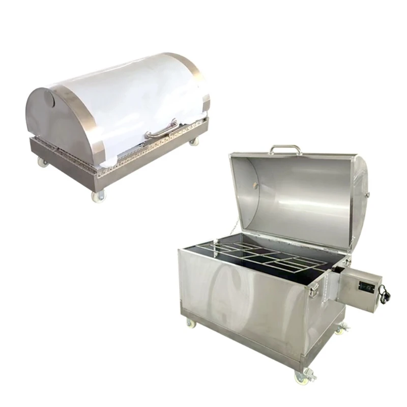 Foldable roast whole sheep stove Portable roast sheep stove Commercial mobile door-to-door automatic roast whole sheep stove
