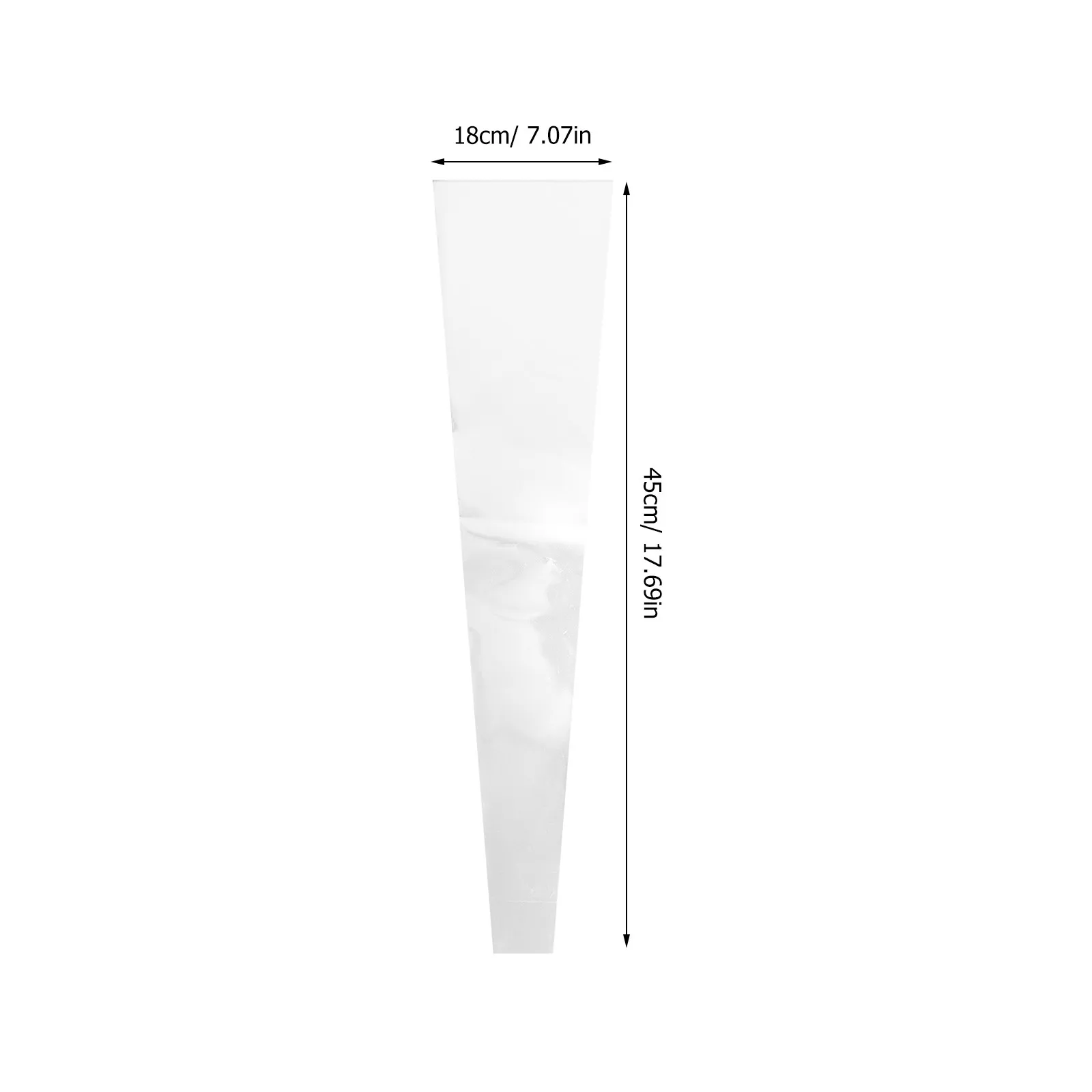 50Pcs Tear Resistant Cellophane Flower Wrapping Bags Bouquet Packaging Florist Supplies Elegant Chic Gift Presentation Paper - view 3