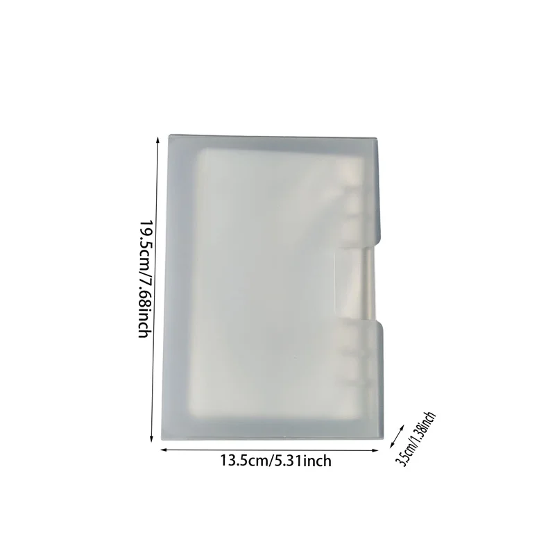 100Pcs Money Banknote Paper Money Album Page Collecting Holder Sleeves 3-slot Loose Leaf Sheet Album Protection