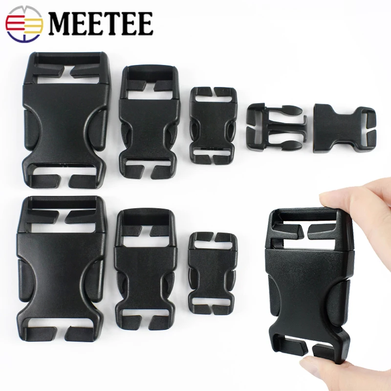

5-20Pcs Plastic Quick Release Buckles for Bag Straps Thickened Side Clip Buckle Luggage Adjustable Clasp Hook DIY Accessories