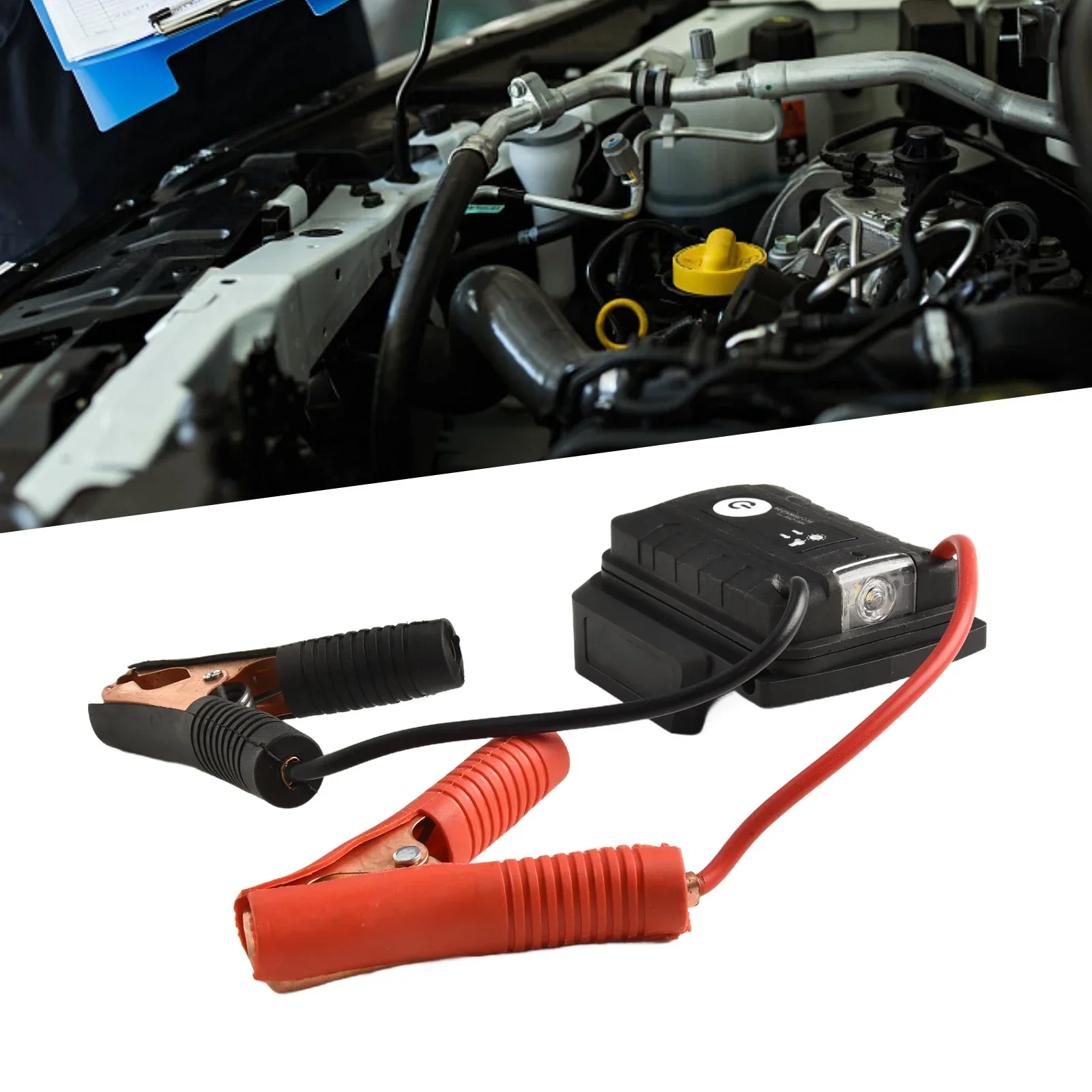 

Charger Starter Car Boost Cable Roadside Assistance Reliable Performance Easy To Use Made Of ABS Practical Design