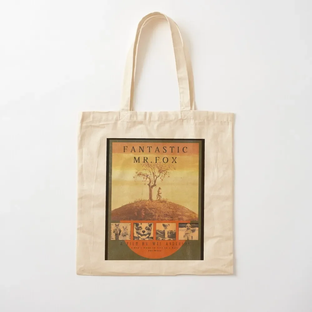 

Fantastic Mr. Fox Tote Bag reusable grocery bags Shopper bag reusable shopping bags Tote Bag