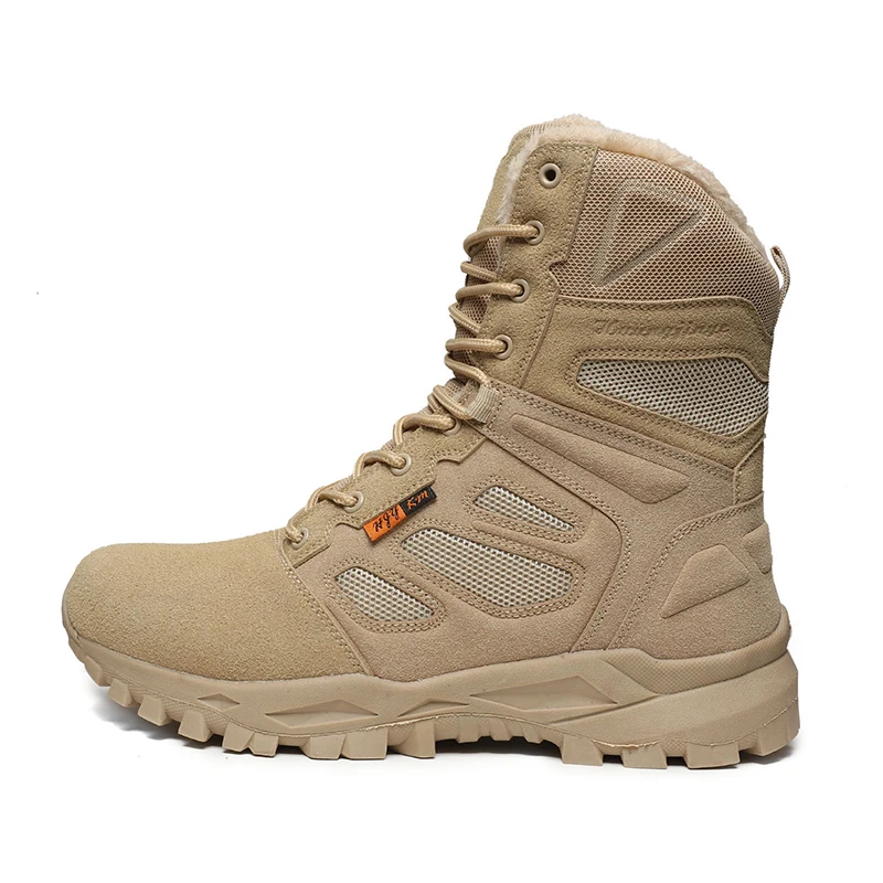 

Male Tactical Boots High Quality Men Army Shoes Waterproof Military Outdoor Work Women Unisex Training Rapid Response Lace Up