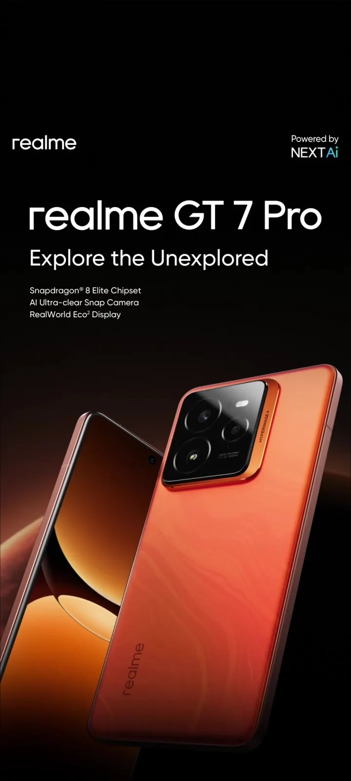 realme GT 7 Pro Smartphone 5G Global Version Snapdragon 8 Elite