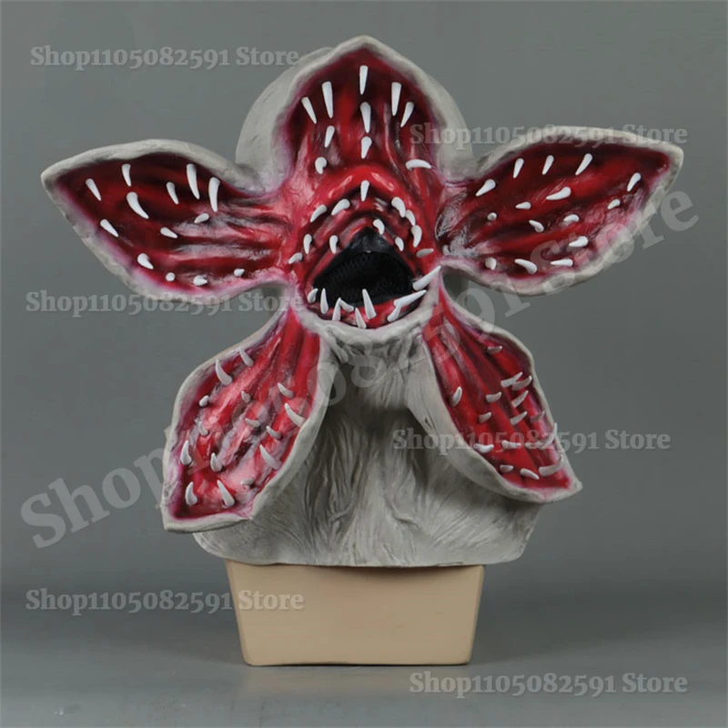 

TV ST5 Demogorgon Mask Cosplay Costume Latex Masks Helmet Halloween Party Props