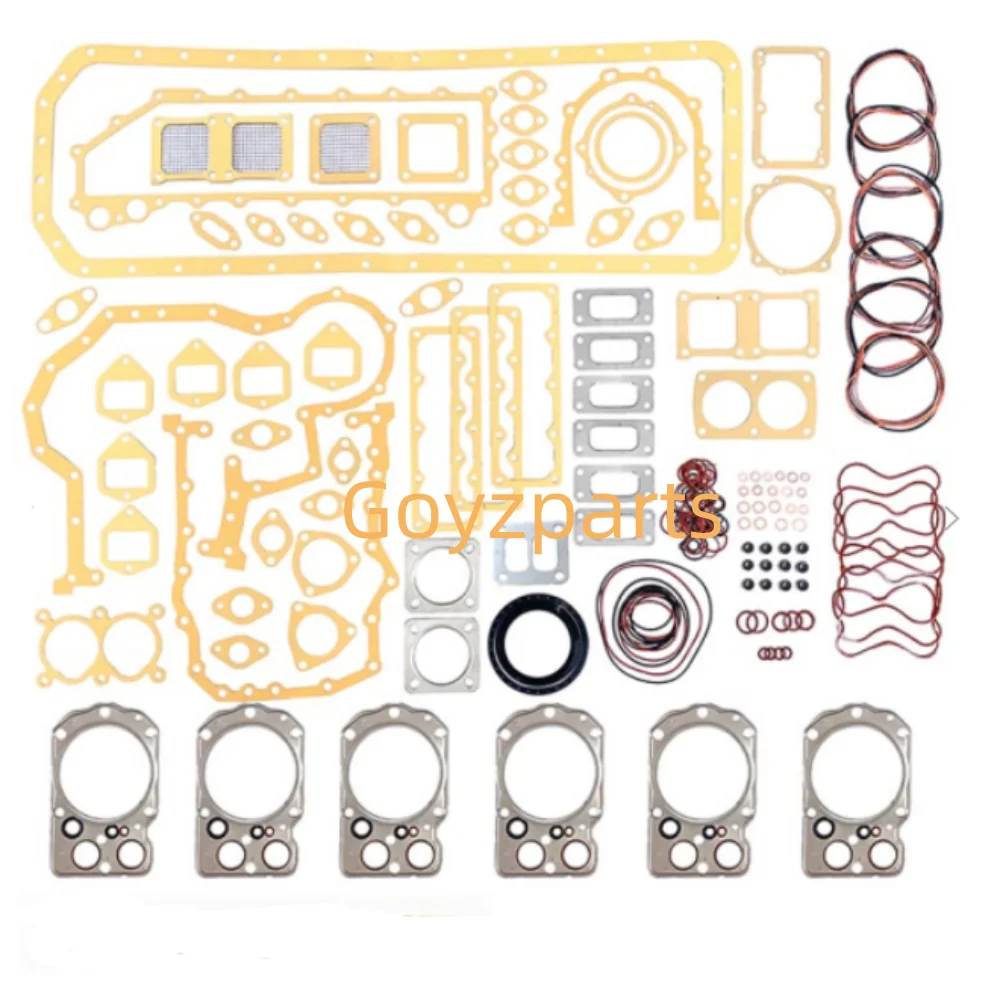 6D22 6D22T ME999730 ME999665 ME999666 Full Gasket Kit for Mitsubish Fuso FV458 FV418 FS428 FP418 MP518 Kobelco SK300 Kato MS280