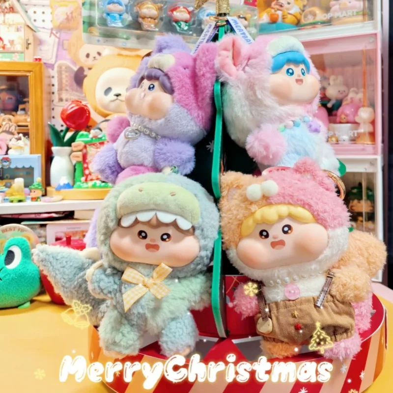 متوفر في المخزون رقيق اللحم V2 سلسلة صندوق أعمى الفينيل الوجه دمية أفخم صندوق غامض الشكل مفاجأة صندوق قلادة حلية دمى هدايا