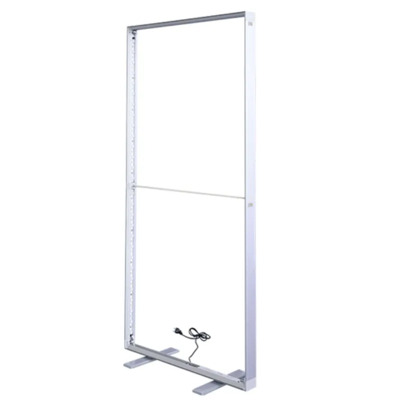 

Advertising Exhibition Tension Fabric Aluminum Edgelit Poster Stand Light Box