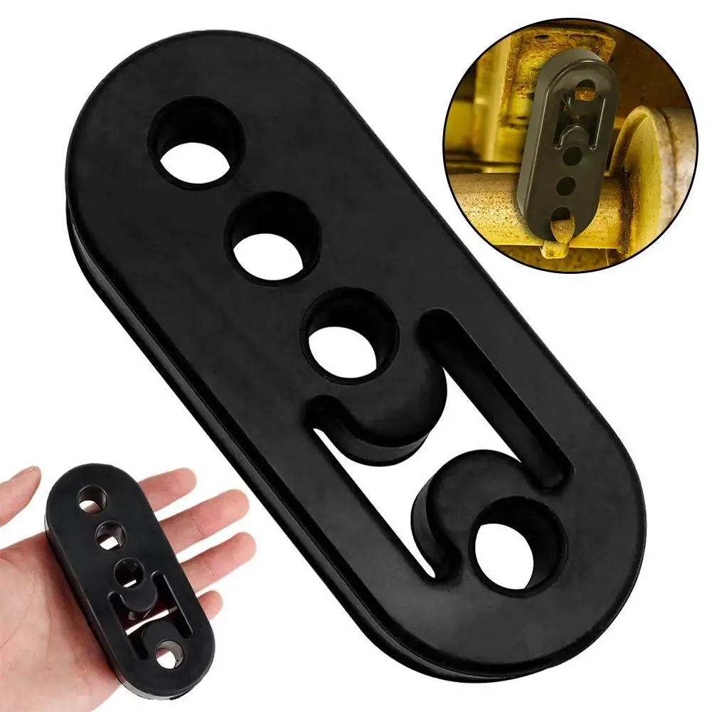 12mm Exhaust Hangers Rear Rubber Muffler 4 Holes Mount Brackets Hanger Universal For Protecting Car System