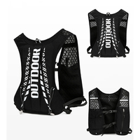 5L Lightweight Running Backpack Hydration Vest Running Bag Suitable for Bicycle Marathon Hiking Ultra-light and Portable Bag