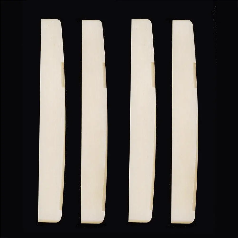 

Acoustic Guitar Bridge Saddle Upper / Lower Pillow For 74mm Bridge Slot 43mm Unbleached Neck Slot Luthiers Tool