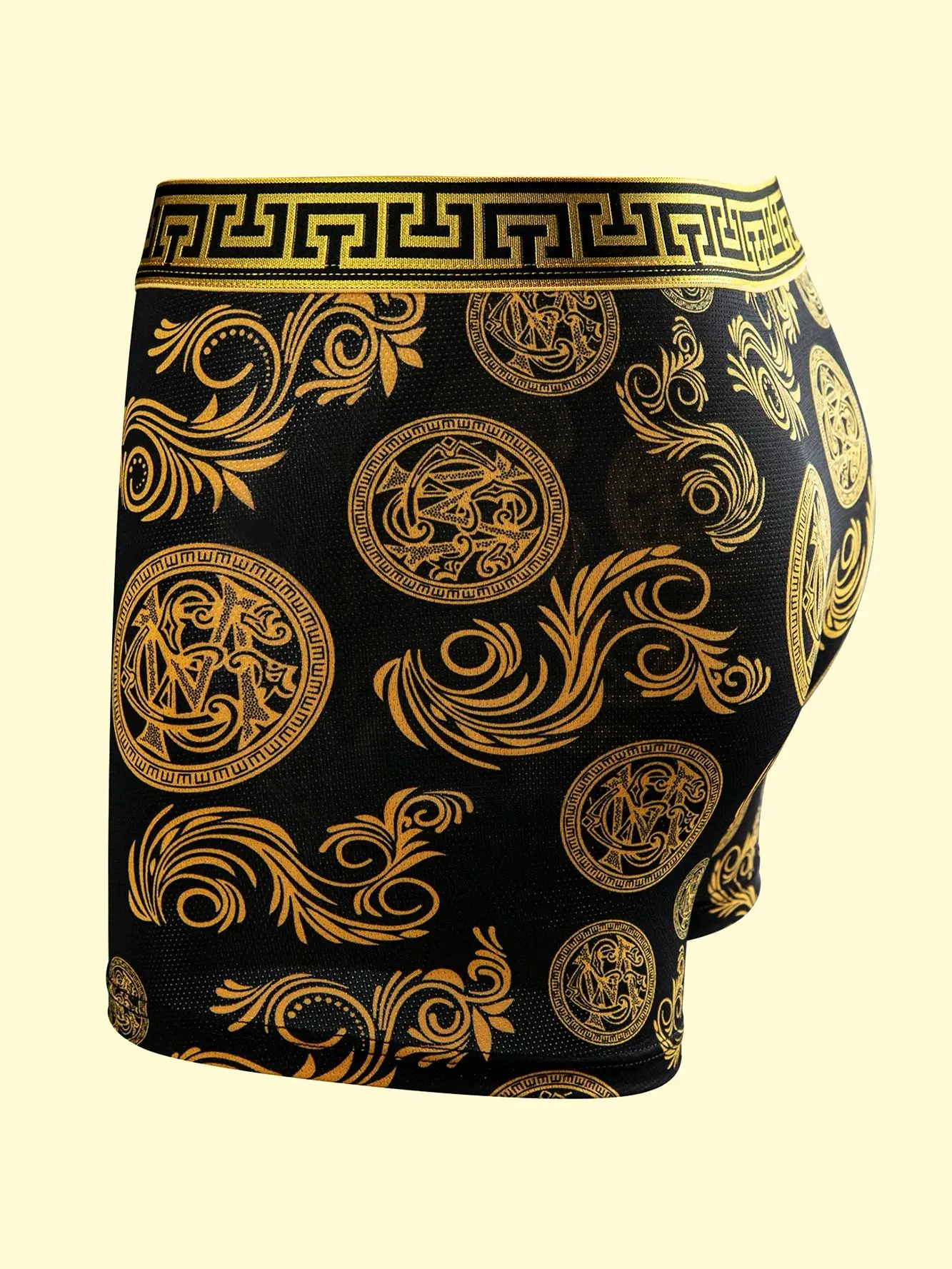 Ropa interior estampada de 5 piezas para hombre, calzoncillos tipo bóxer cómodos para hombre, calzoncillos tipo bóxer elásticos para hombre, ropa interior informal diaria para hombre