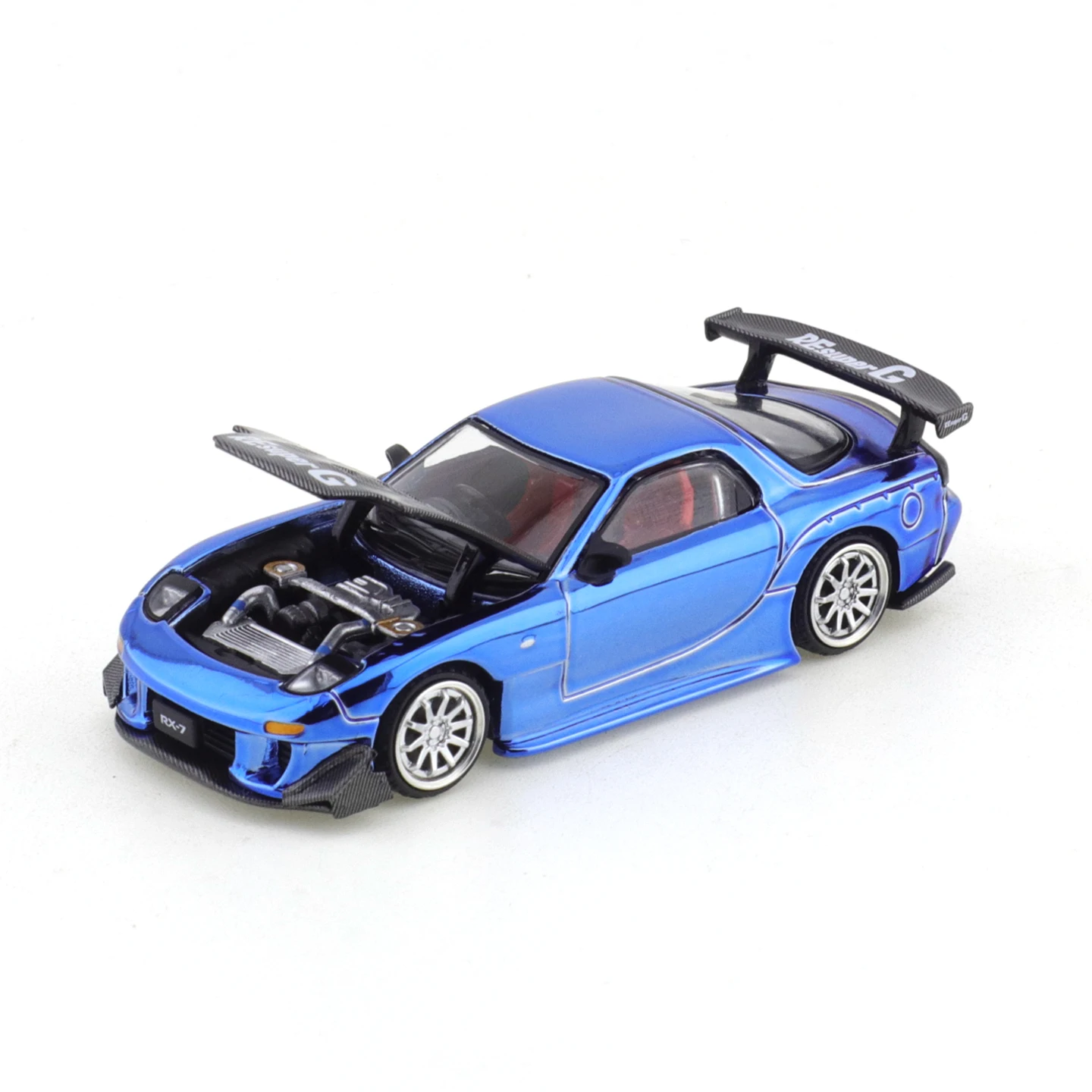 Xcartoys 1/64 MAZDA RX7 RE AMEMIYA WIDE BODY Car Alloy Toys Motor Vehicle Diecast Metal Model Kids Xmas Gift Toys for Boys