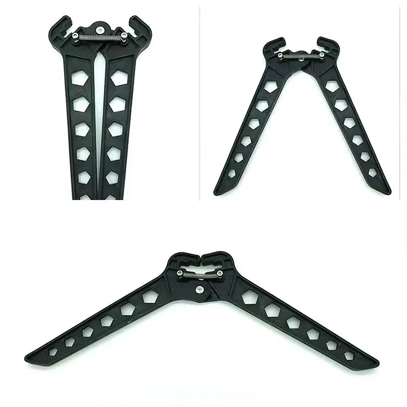 Recurve/Compound Bow Stand Holder Hunting Bow Bracket Kick Rack Support Folding Archery Accessories