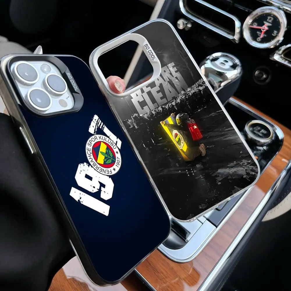 Funda para Teléfono Club T-Turkey FenerbahceS para iPhone 17 16 15 11 12 13 14 Pro Max 16 Plus 12 Mini 7 8 XR XS 15Pro MAX Cove