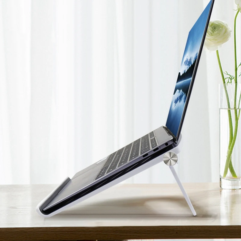 Moderner Laptop-Ständer für Arbeitszimmer, Wärmeableitung, Laptop-Ständer mit verstellbarem Multi-Grad-Design