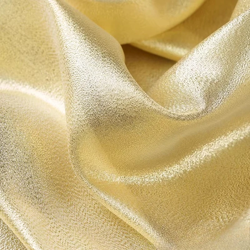 1 متر بريق الغزل رأس التنين بريق النسيج قزحي الألوان تألق غير تمتد فستان الزفاف خلفية مرحلة الأداء زي النسيج