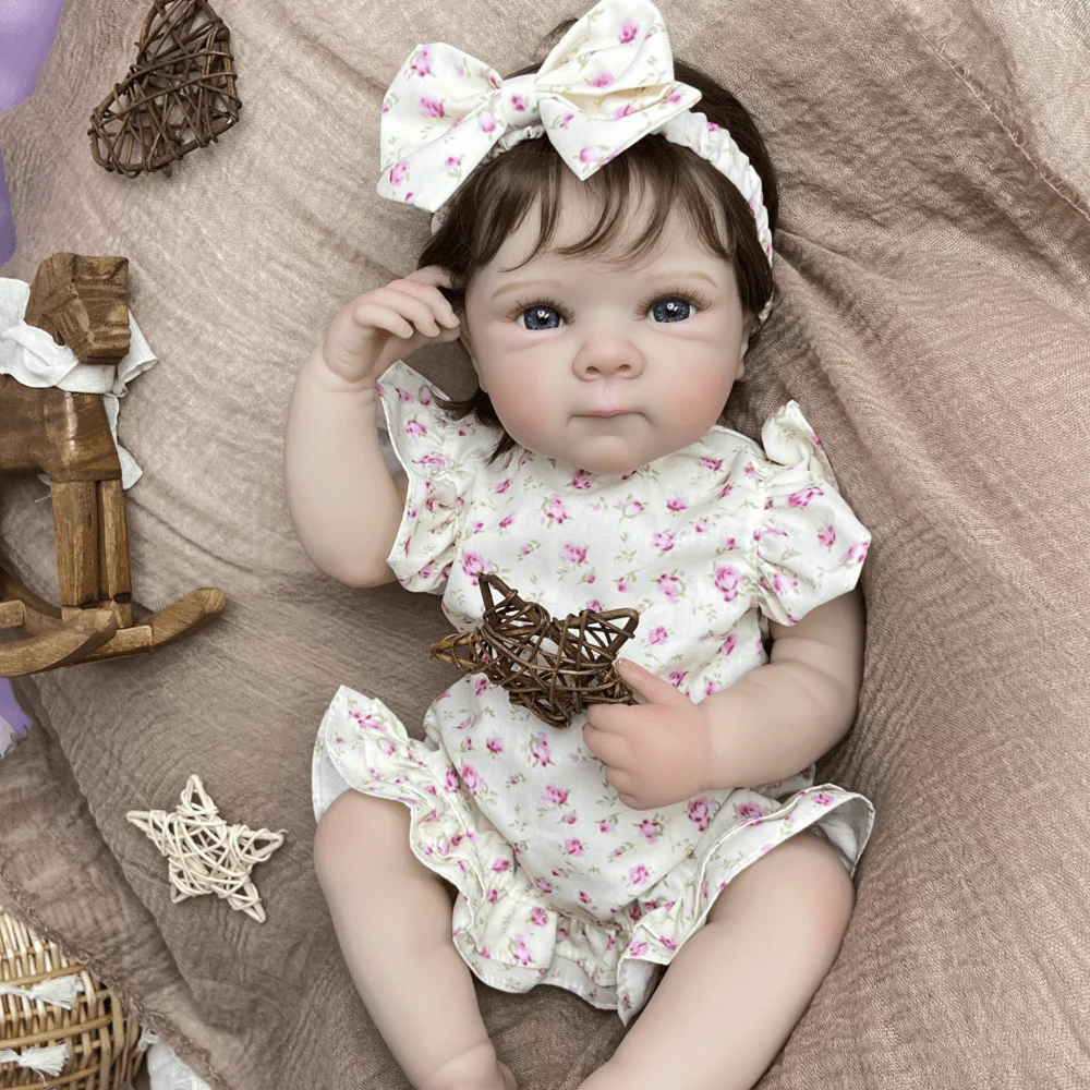 BZDOLL 18 Inch 45CM Full Vinyl - Baby Nursery Dolls ulasan dan harga