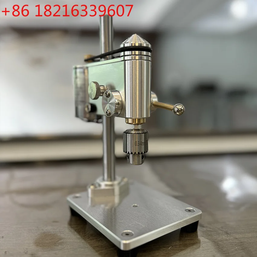YAO Micro Bench Drill 0.3-4mm Mini Drilling Machine Precision Watch Repair Tool Bench Drill With Speed Adjustable Power Adapter