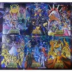 141pcs/set Saint Seiya Popular Anime Surrounding DIY Characters Gold Saint Seiya Shiryu Card Boy Toy Gift