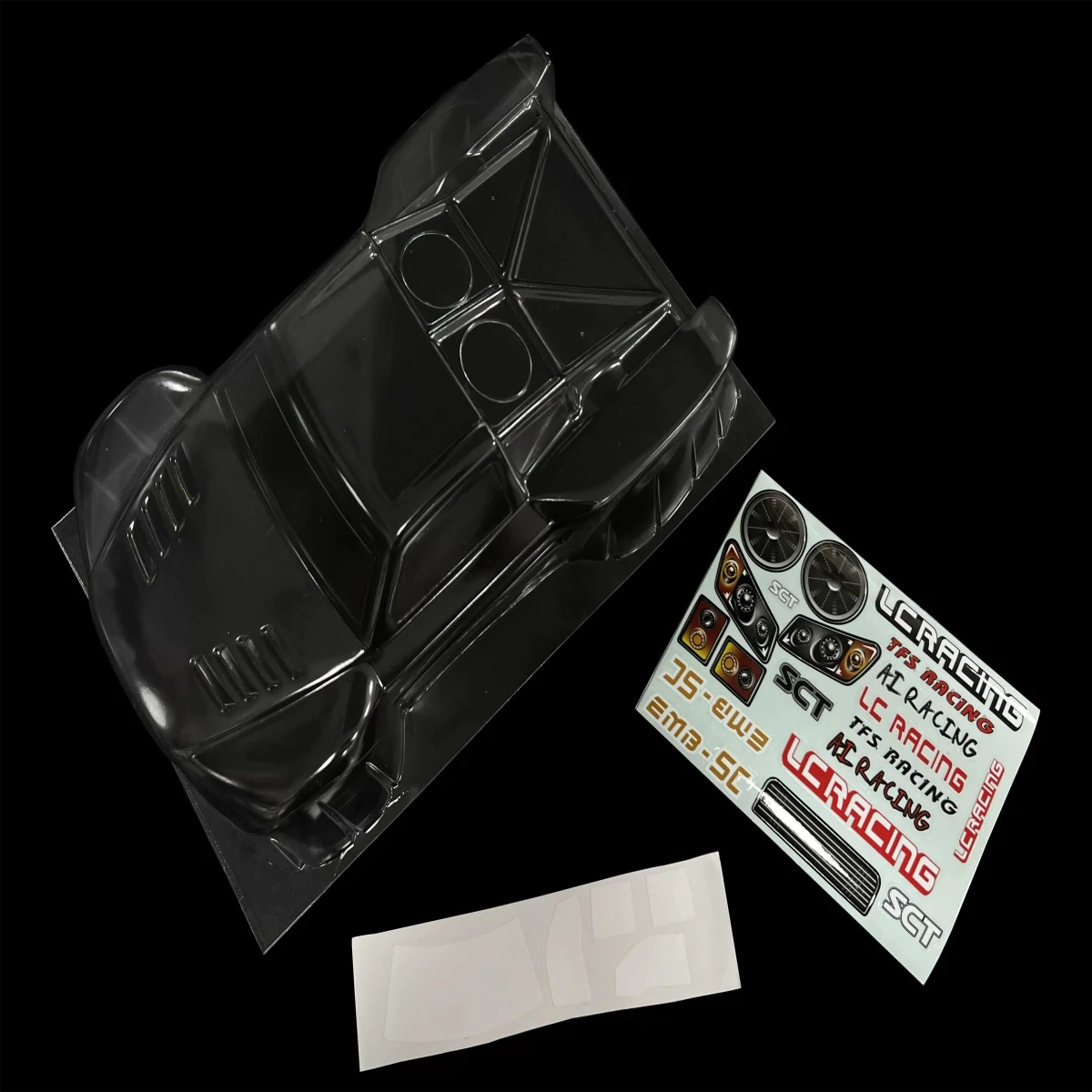 1/14 RC Short Course Truck Body Shell, PC Clear Body For LC Racing EMB-SC & WLtoys 144001 RC Car Upgrade Parts