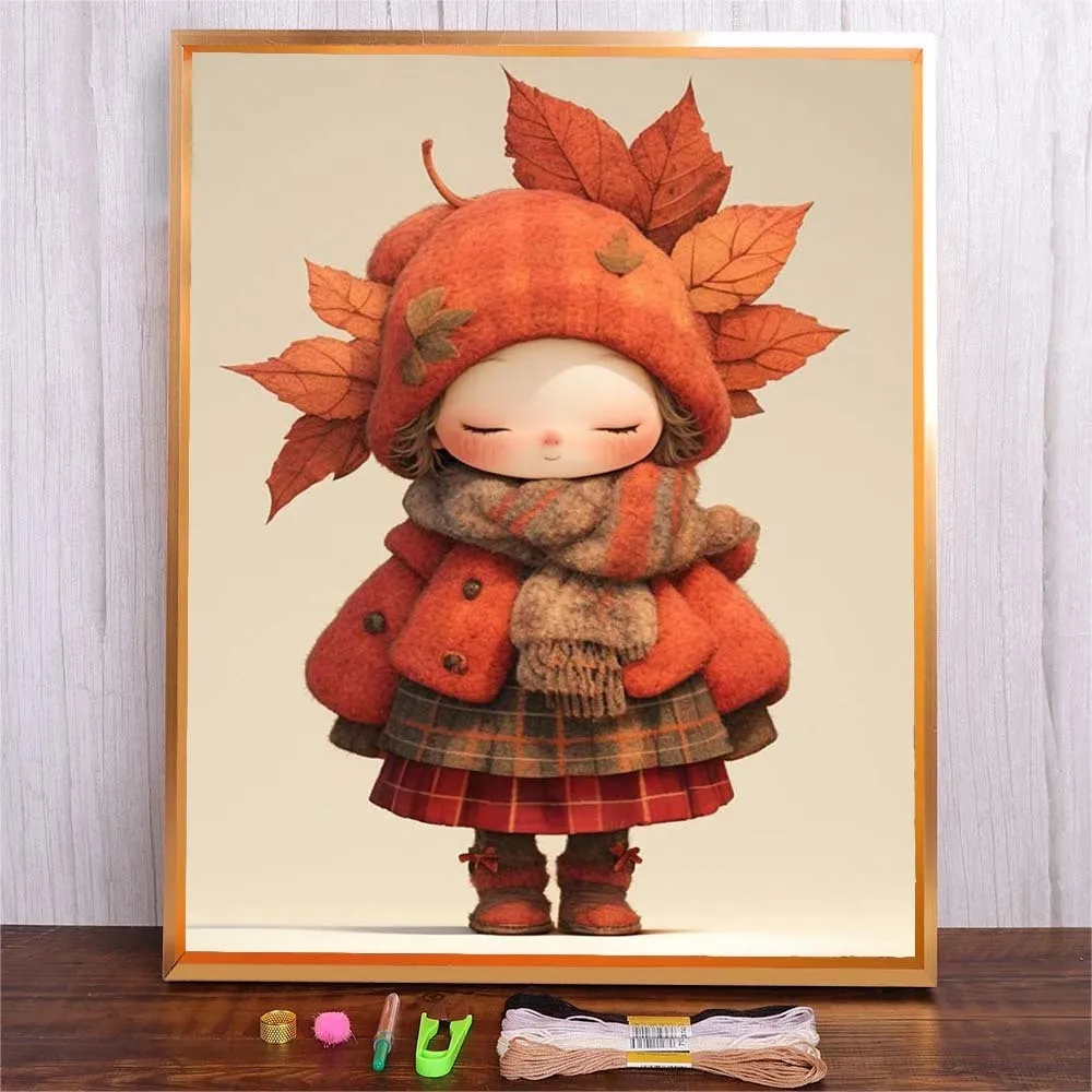 

Diy Алмазный мультяшный набор для девочек, детская фреска, украшение для спальни, фестивальные подарки