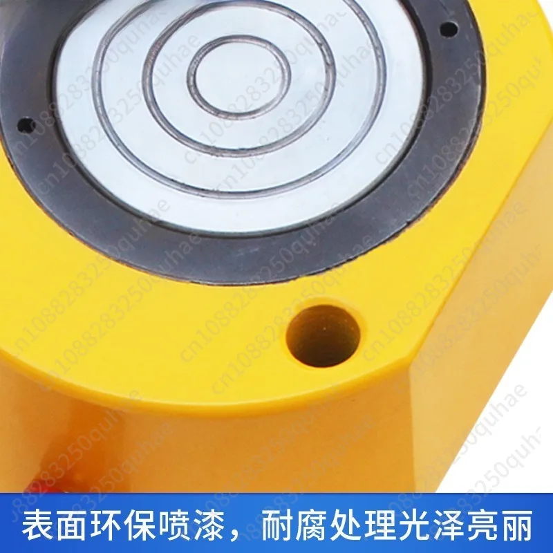Single-acting thin hydraulic jack, manual electric synchronous split ultra-thin jack
