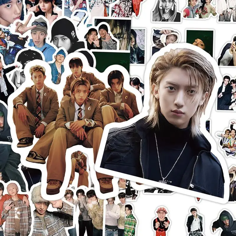 

80 шт. KPOP LNGSHOT SHOT CALLERS: Модные водонепроницаемые стикеры для альбомов, коллекция для фанатов Ohyul, Ryul, Woojin, Louis, подарок