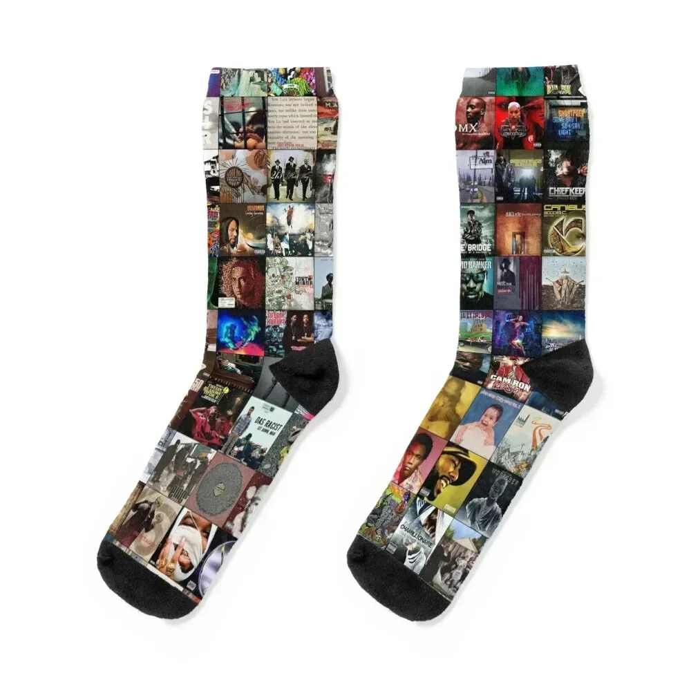 Rap Music Albums Socks luxury anime winter sports stockings Women Socks Men's