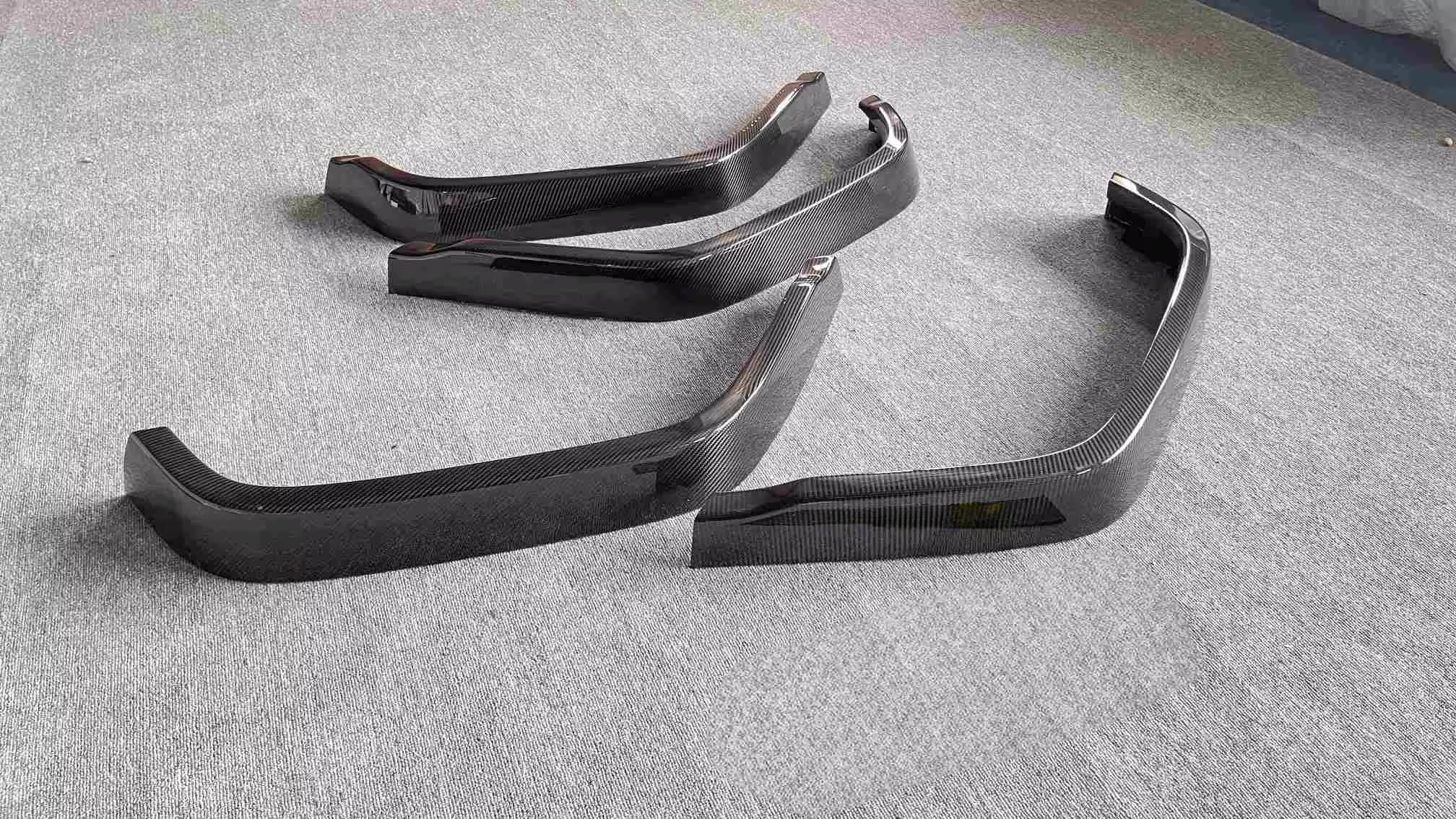 For W464 G63 Auto Modified Parts Dry Carbon Fiber Side Wheel Eyebrow Fender Flares