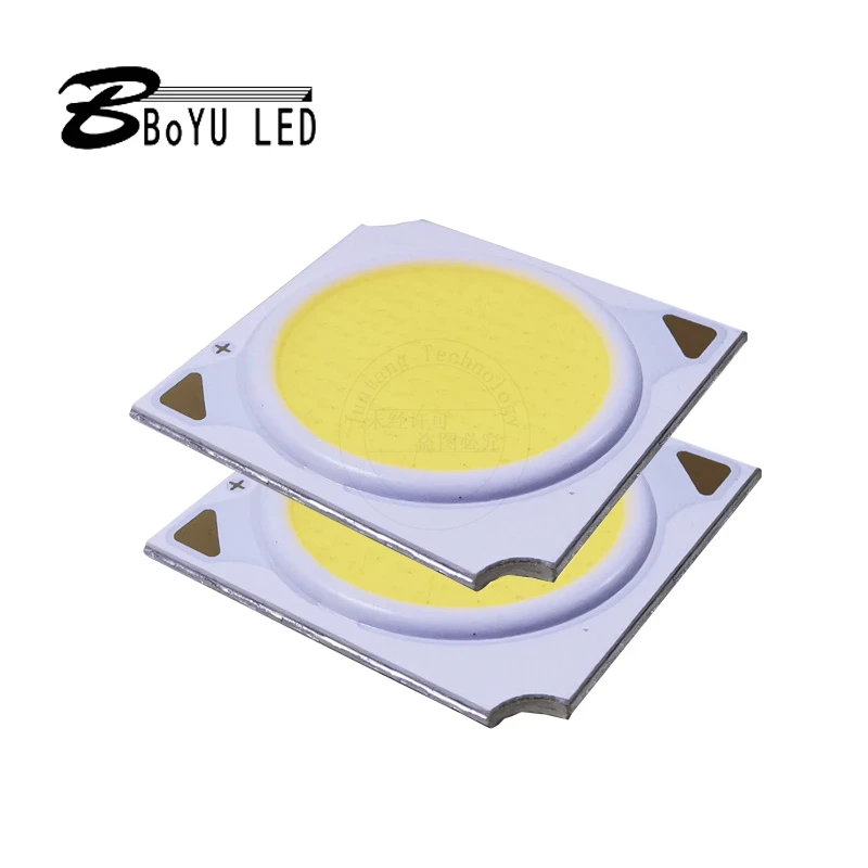 2pcs LED high power integrated light source panel light 20W wafer chip COB lamp beads integrated led light source