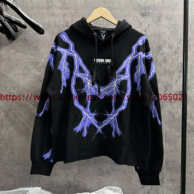 Missing Since Thursday 3M PURPLE THUNDER Hoodie For Men Women High Quality Hooded Oversized Pullovers
