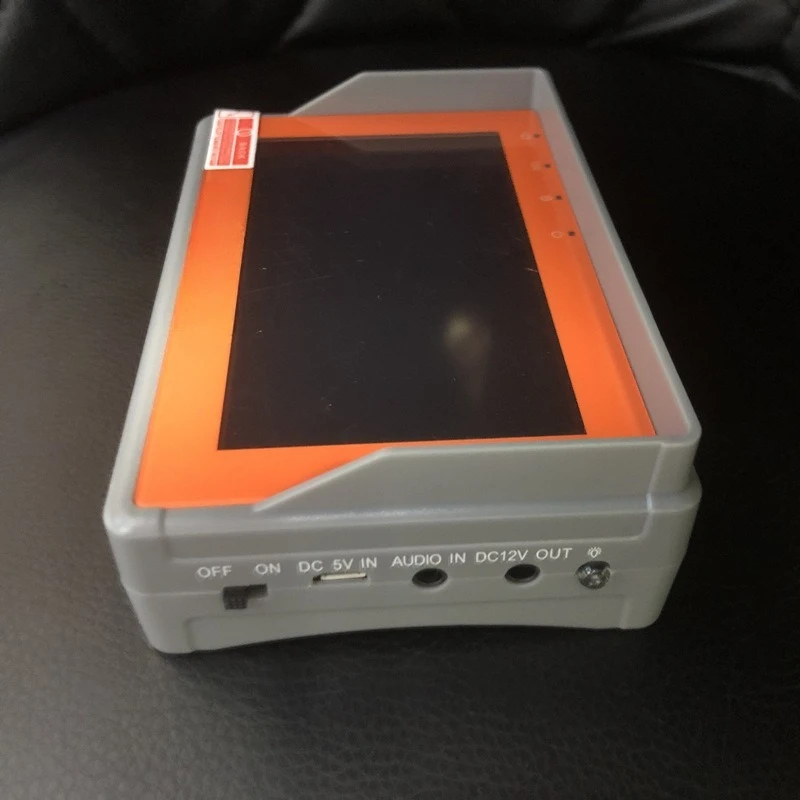 4.3 Inch Portable CCTV Monitor 2‑In‑1 AHD Analog CVBS Tester RS485 PTZ Control For Security Camera Installation