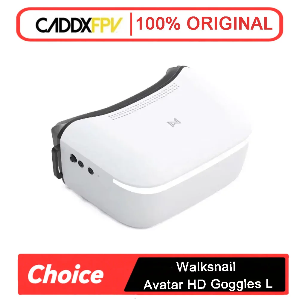 

Очки Walksnail Avatar HD L с 3-осевым подвесом GM1/GM2/GM3 (без камеры) для дронов CADDXFPV FPV