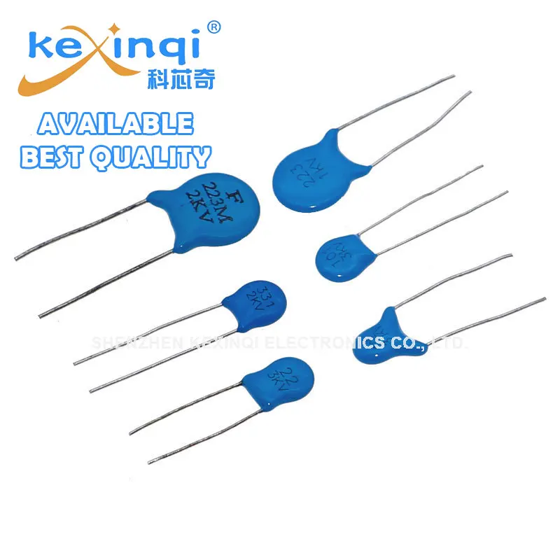 10/15/18 kind X 10/20PCS Set High Voltage Ceramic Capacitor Assortment Assorted Kit Box 1nF 2.2nF 10nF 22nF 0.47nF 0.56nF-10nF