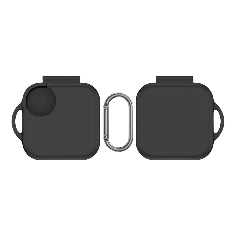 Silicone Earbuds Case com Mosquetão, Fones de ouvido Case, à prova de choque, proteções completas, Habitação para CMF, Tudo Buds Pro 2